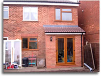 A kitchen extension