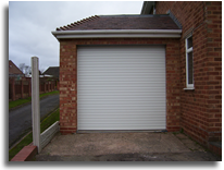 A garage conversion blended into the original building